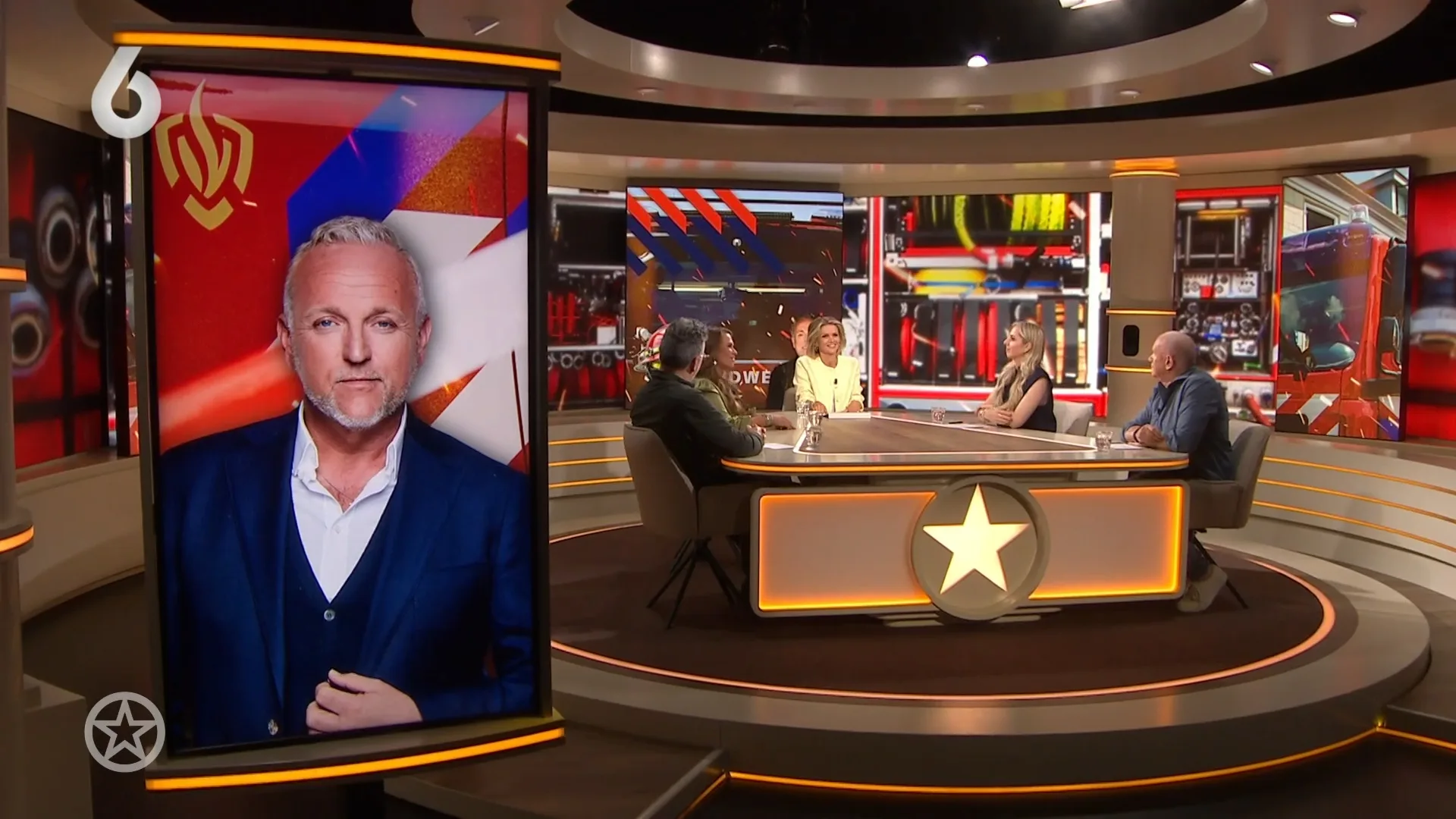 Gordon is geschrokken door een oefening