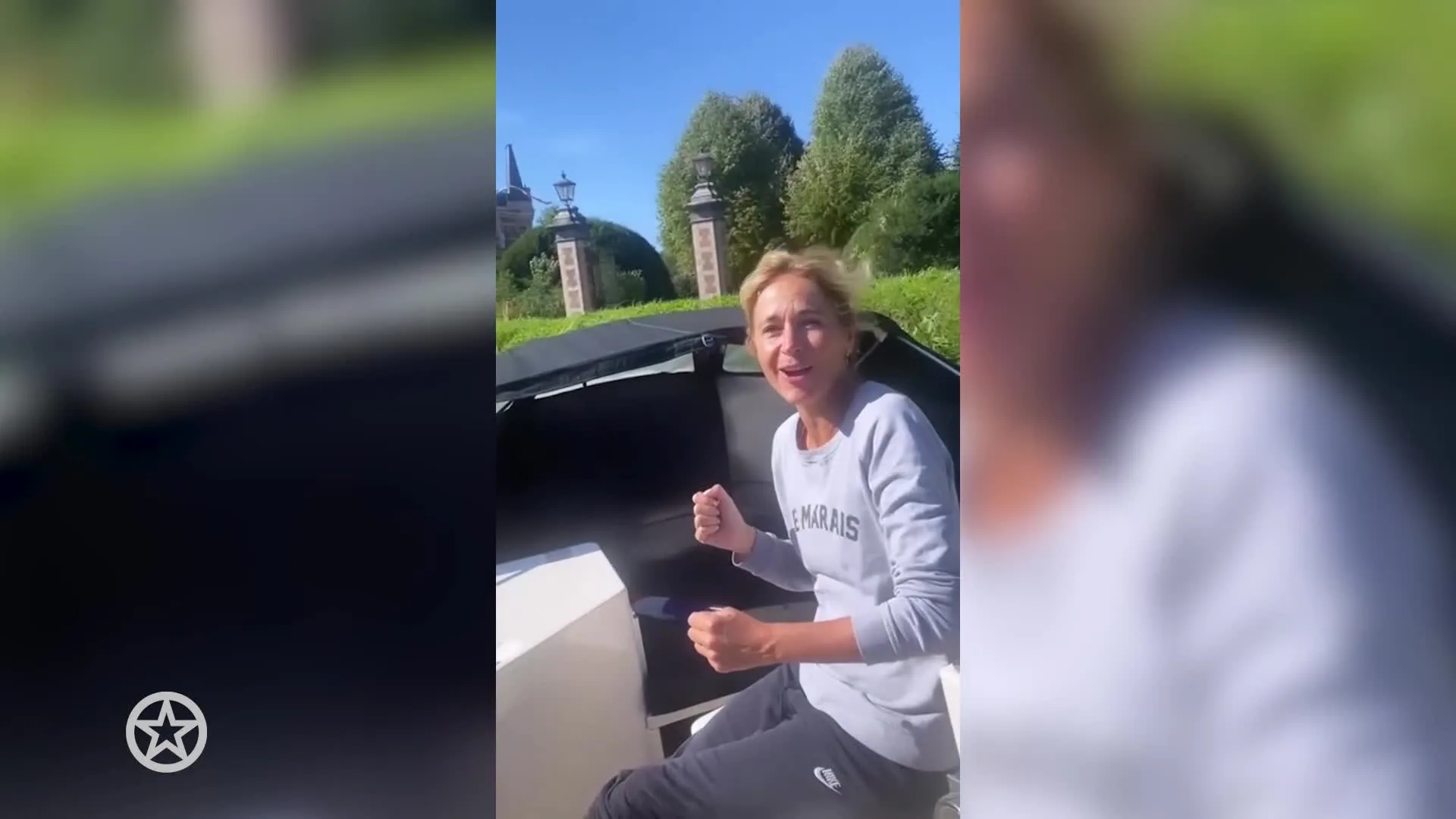 Paniekerige Wendy van Dijk schreeuwt het uit