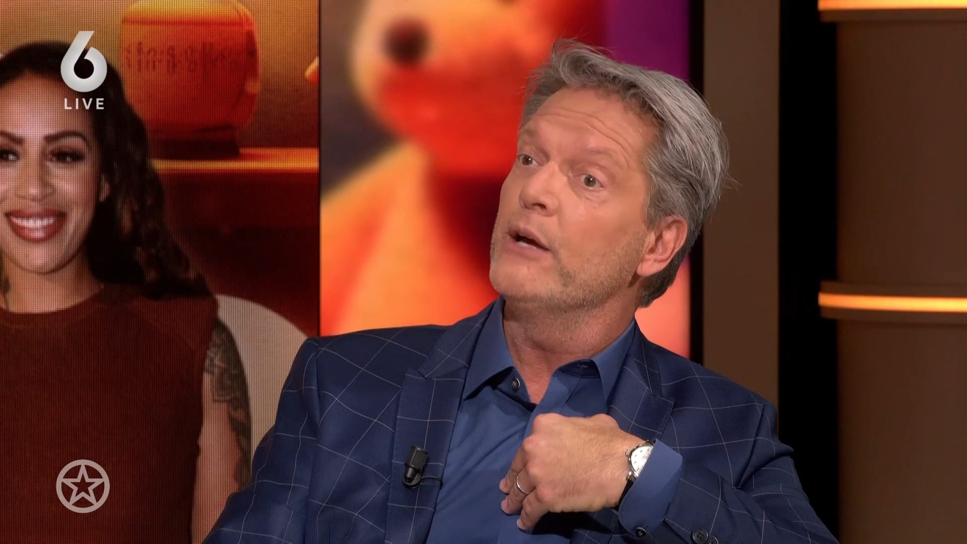 Fikse discussie in Shownieuws over kinderwens Glennis Grace