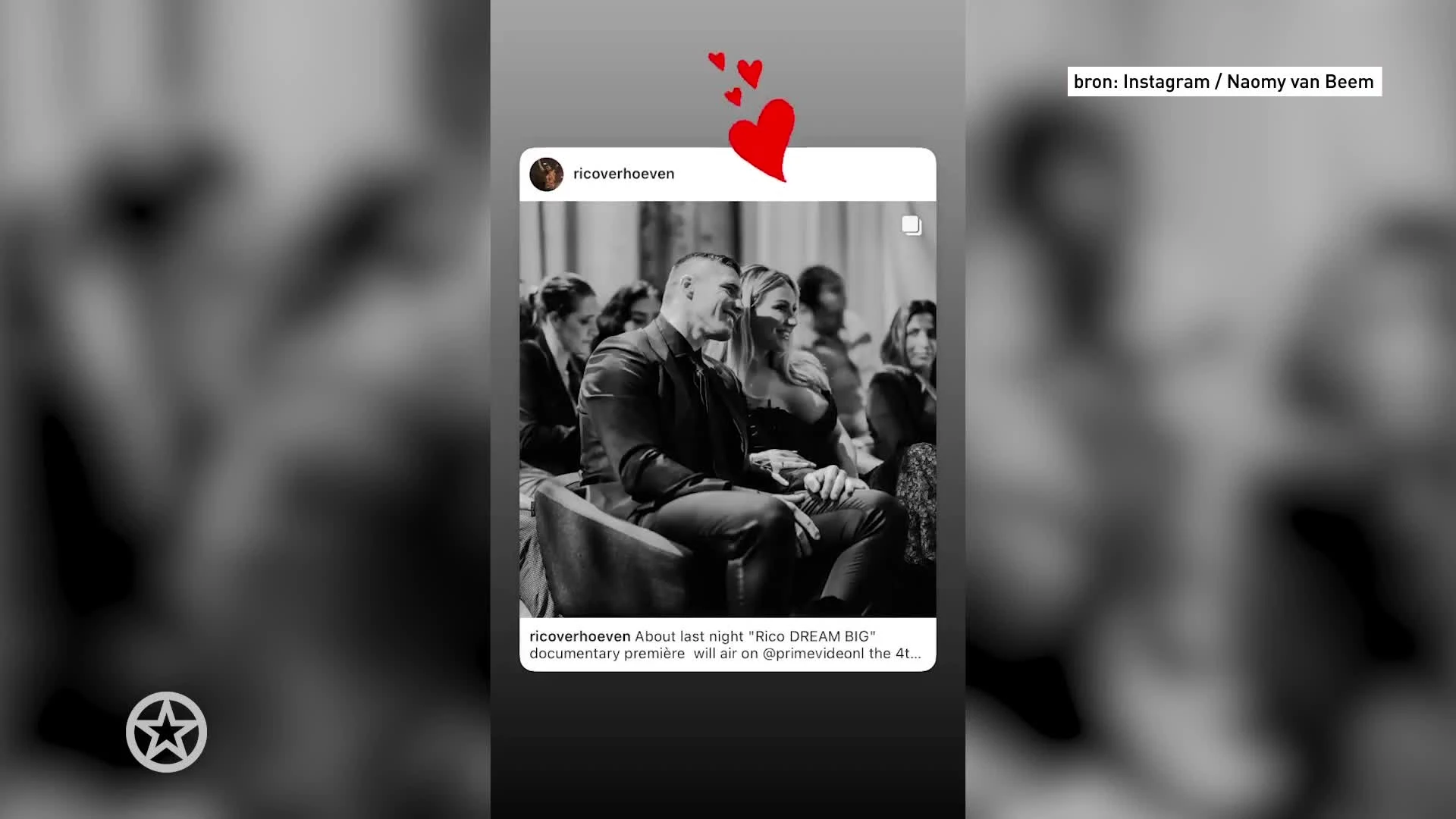 Zo verliefd zijn Naomy en Rico Verhoeven