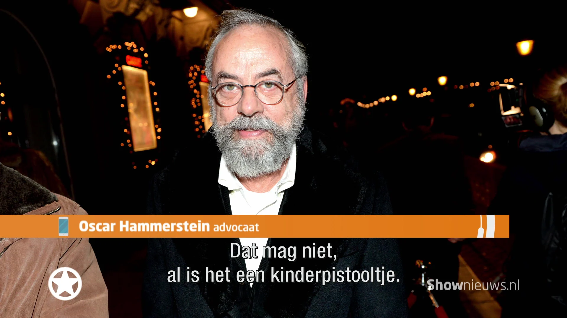 Zoon vertelt Mick Harren's kant van het 'neppistool'-incident