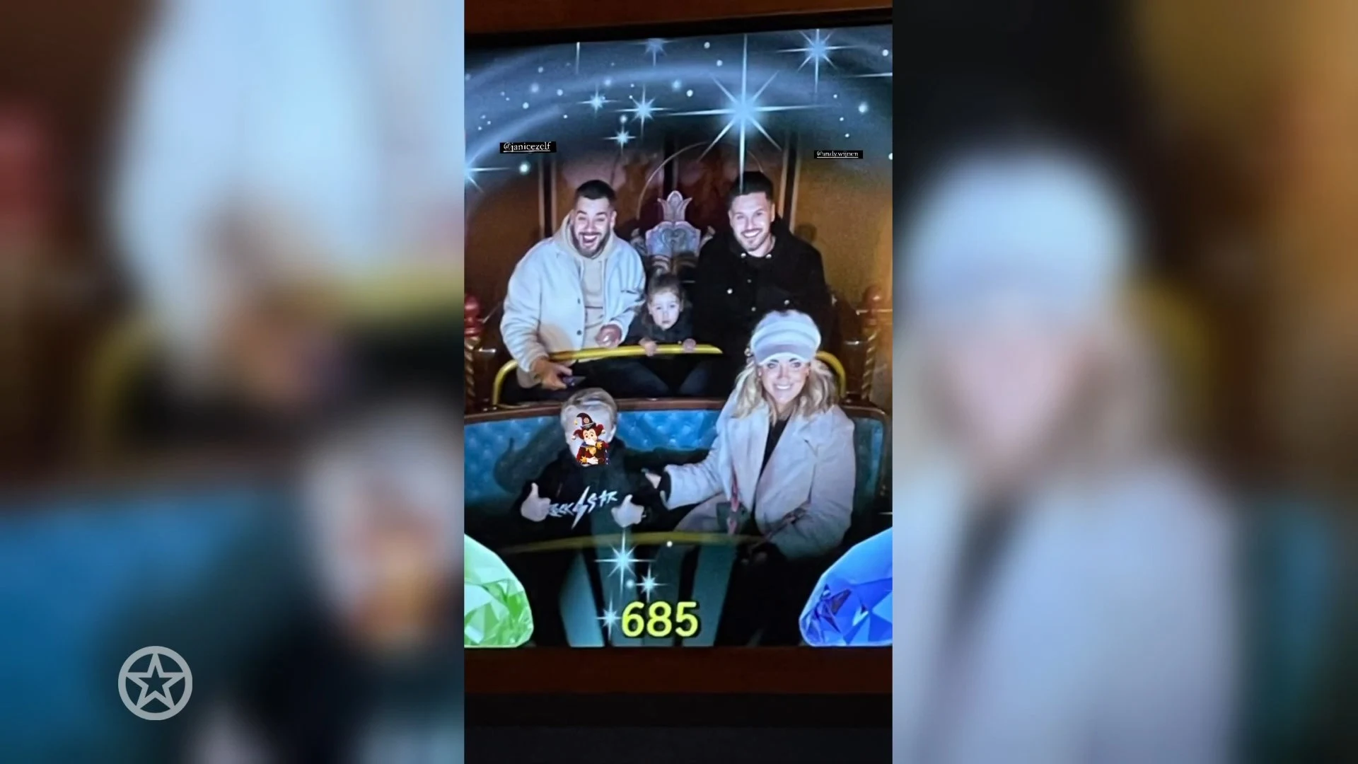 Monique en Dreetje Hazes genieten van dagje Efteling