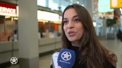 Miss Nederland met vijf bomvolle koffers onderweg naar Thailand