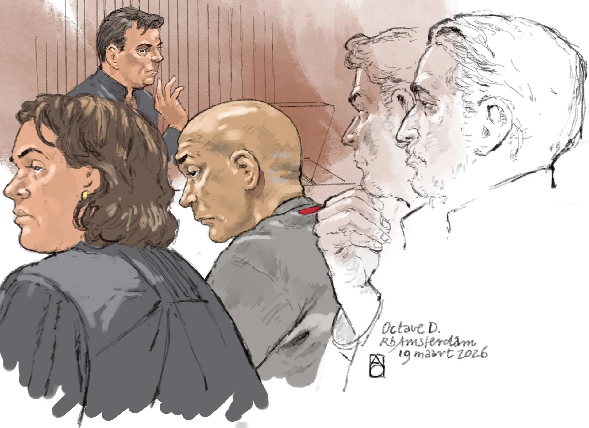 OM eist gevangenisstraf voor kunstdief 'Okkie' om bedreigingen