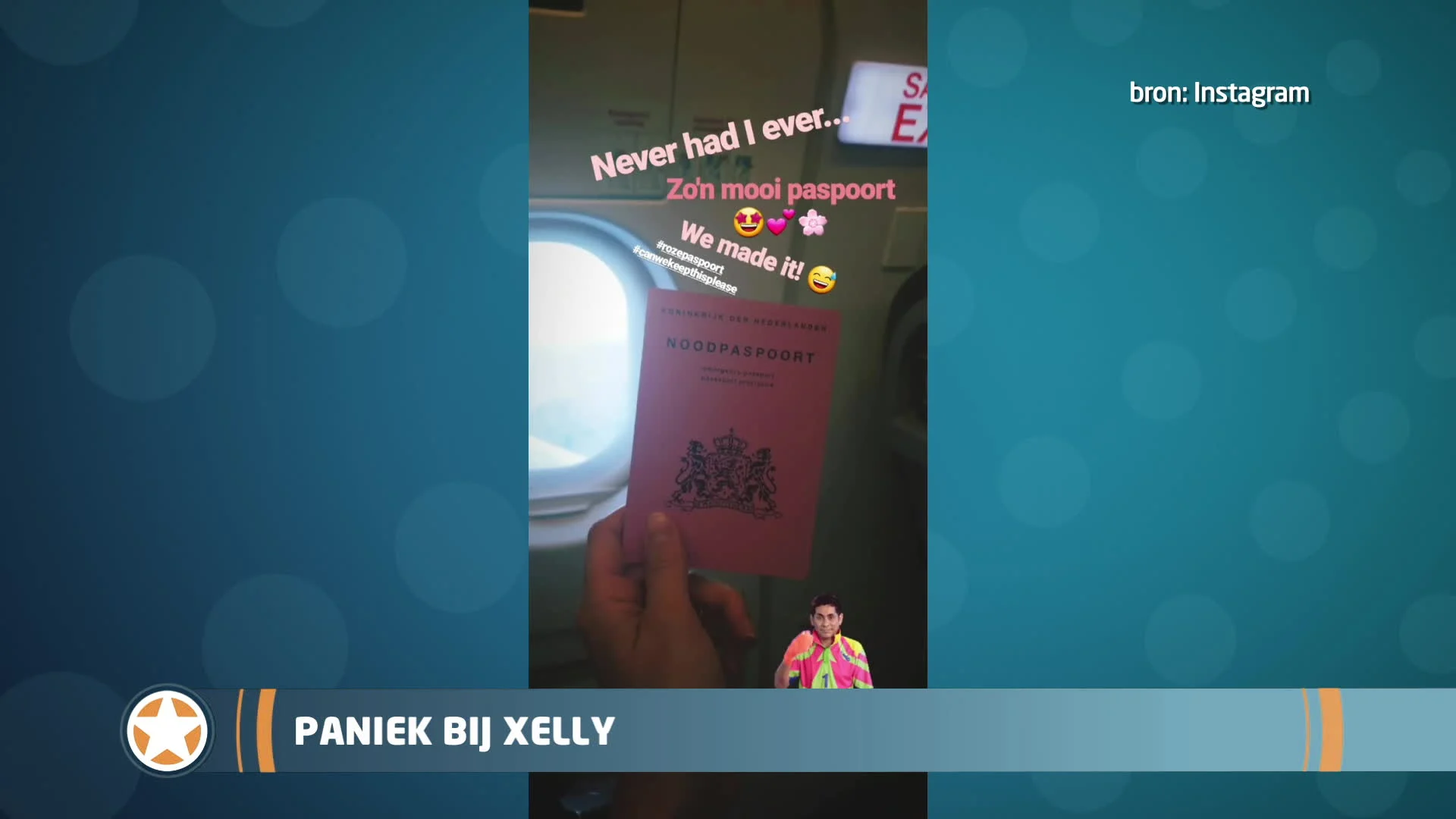 Show Update: Paniek bij Xelly