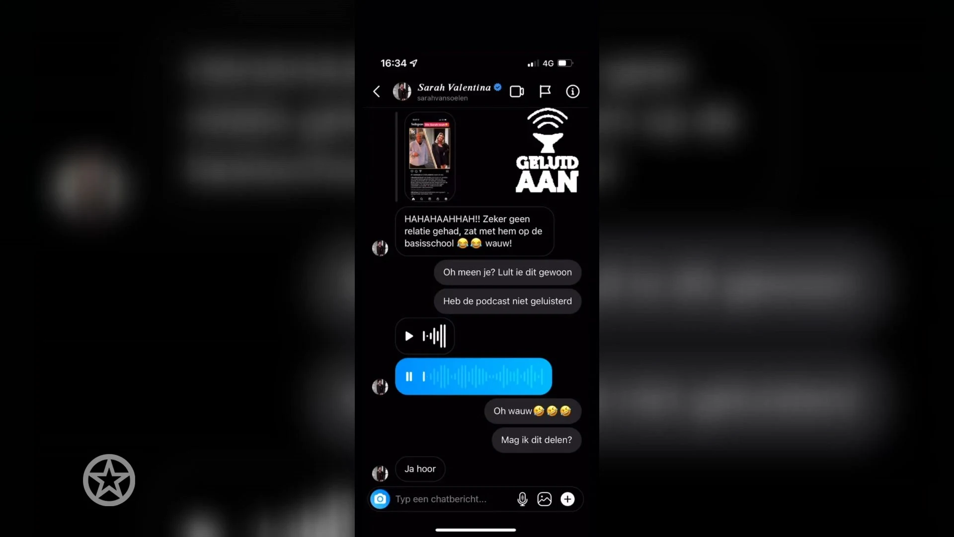 Sarah van Soelen over Sam Hofman