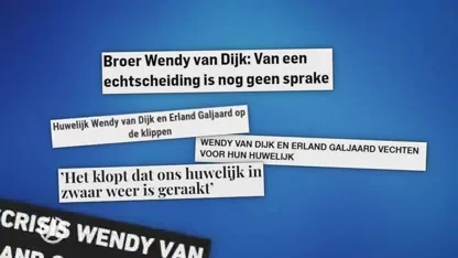 Huwelijk Wendy en Erland in zwaar weer