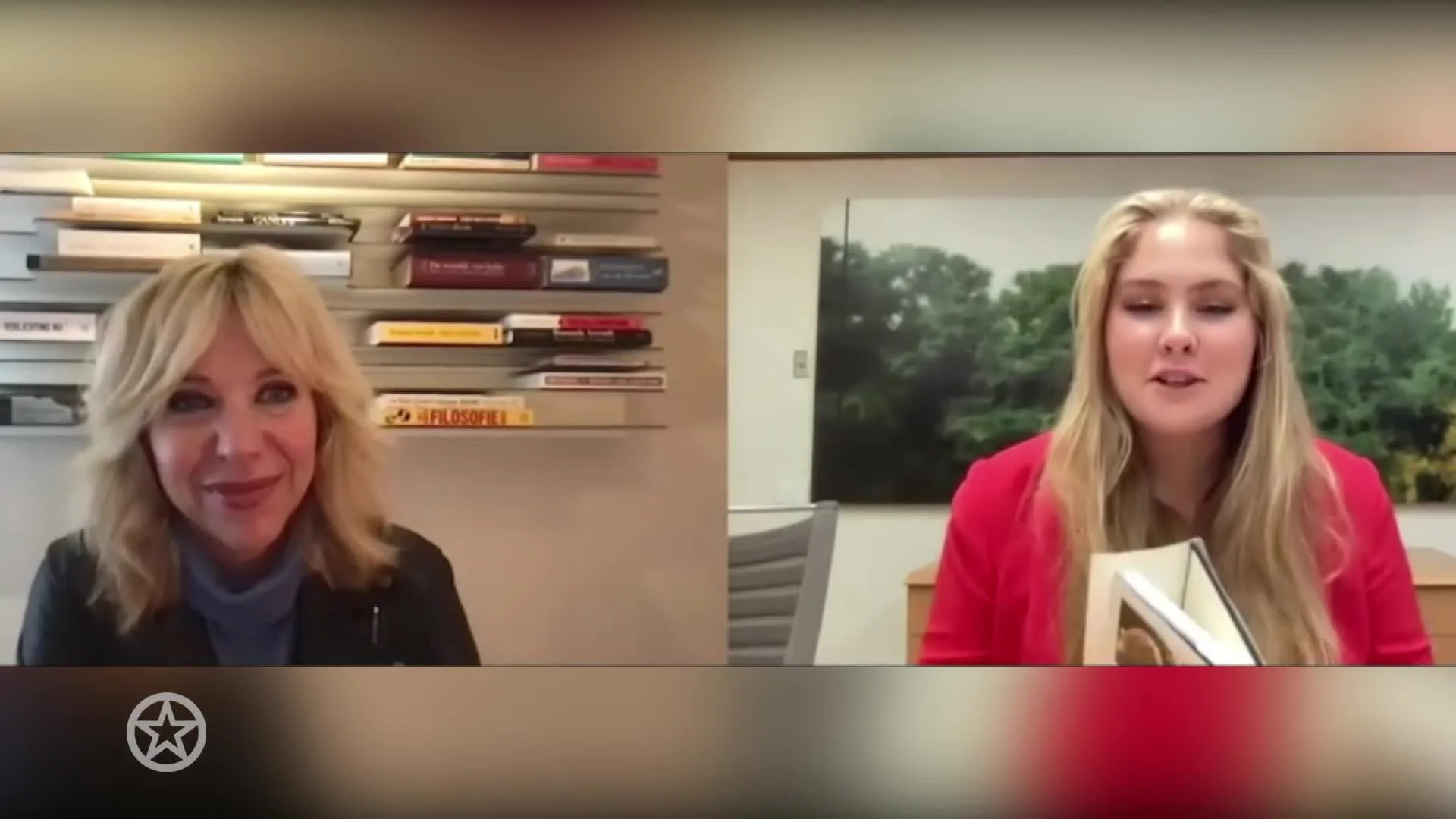 Zo reageert Amalia op haar boek van Claudia de Breij