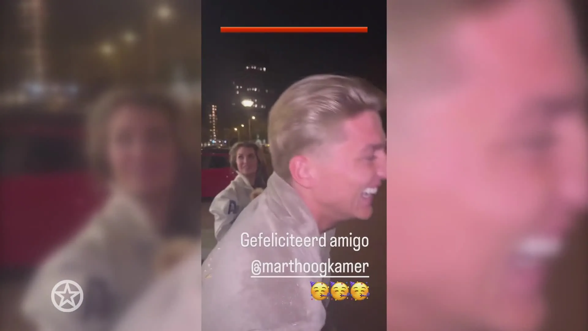 Wesley Sneijder verrast grote vriend Mart Hoogkamer