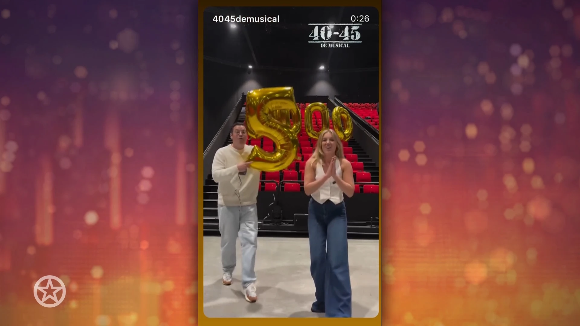 40-45, de Musical heeft 500.000 tickets verkocht