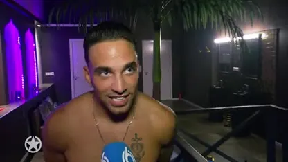 Temptation-Damian reageert op relatie Shirley en Daan