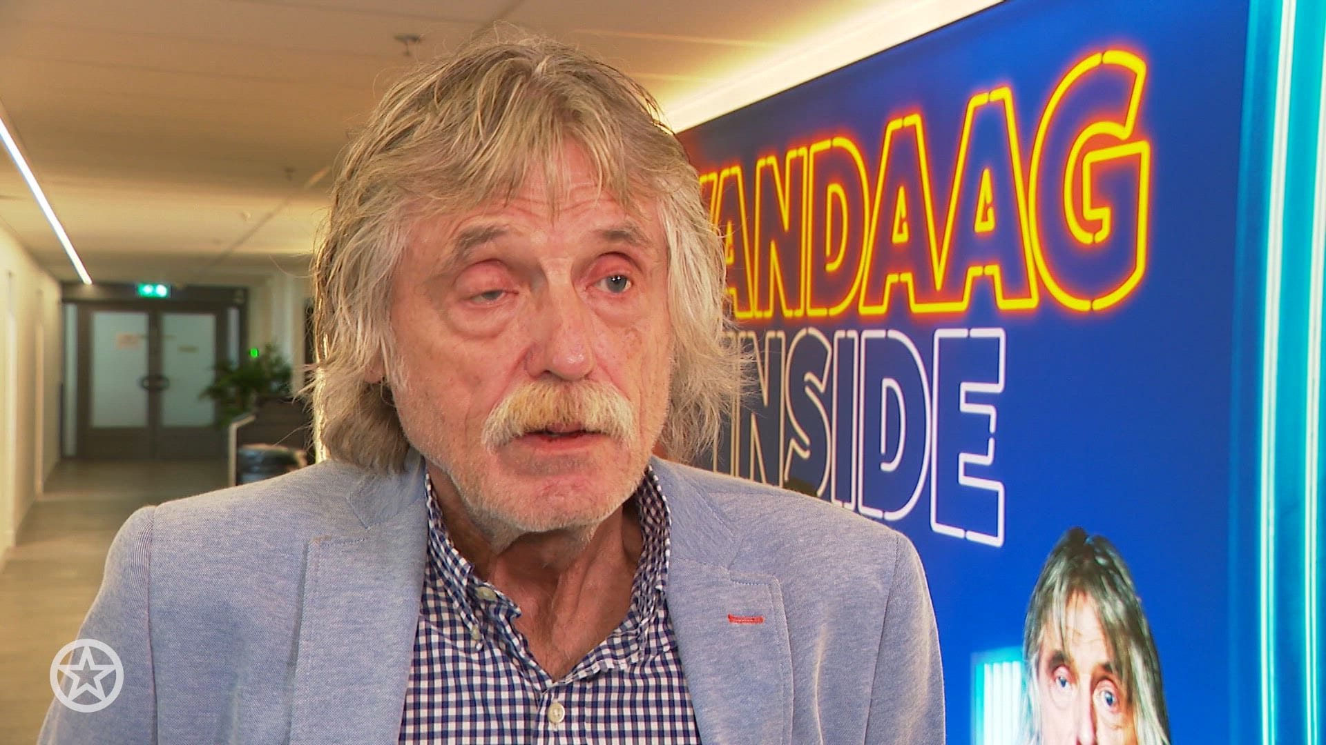 Johan Derksen vertelt wie er woensdag aan tafel zit bij Vandaag Inside
