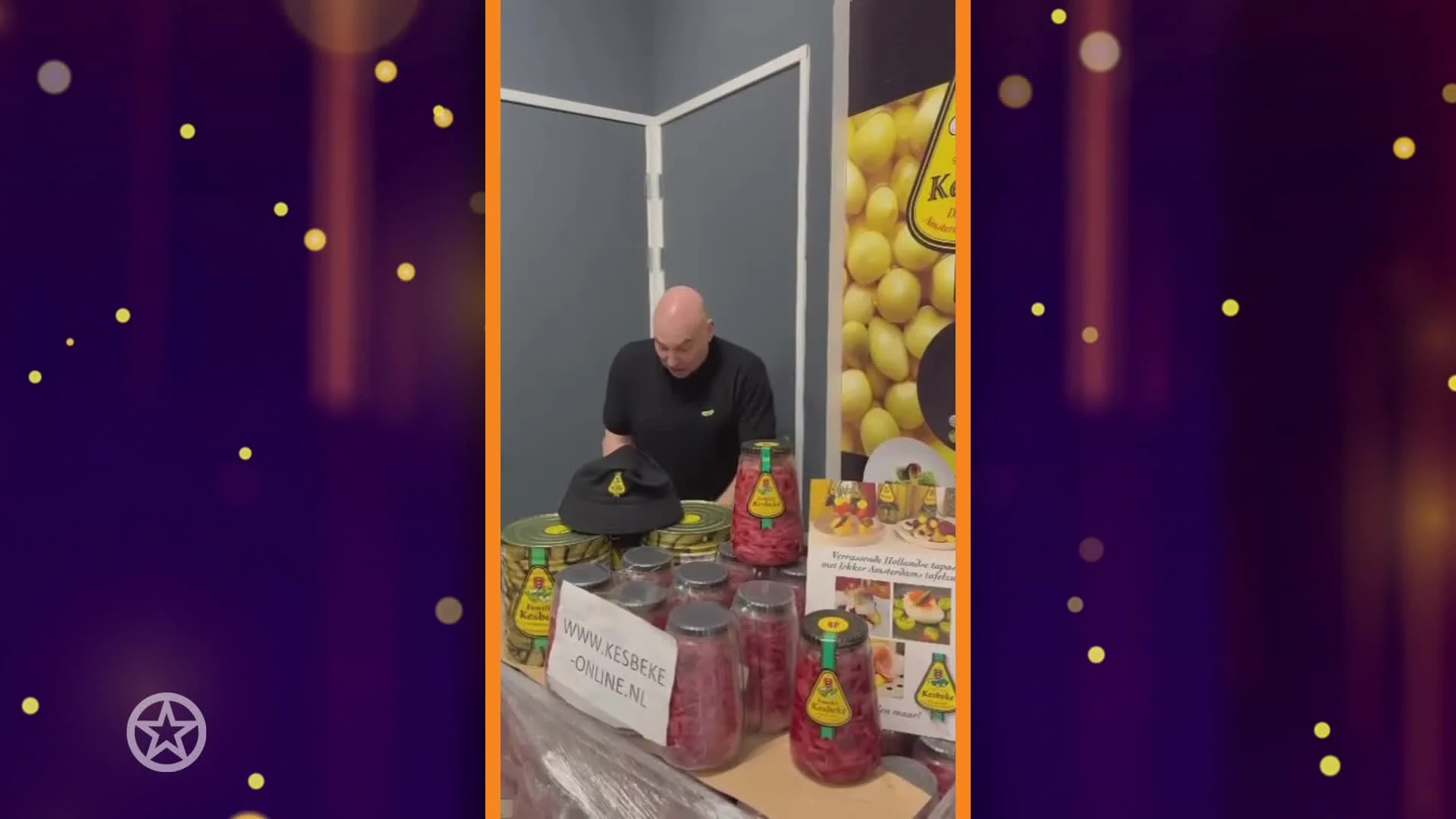 Oos Kesbeke uit de Augurkenkoning gaat helemaal los