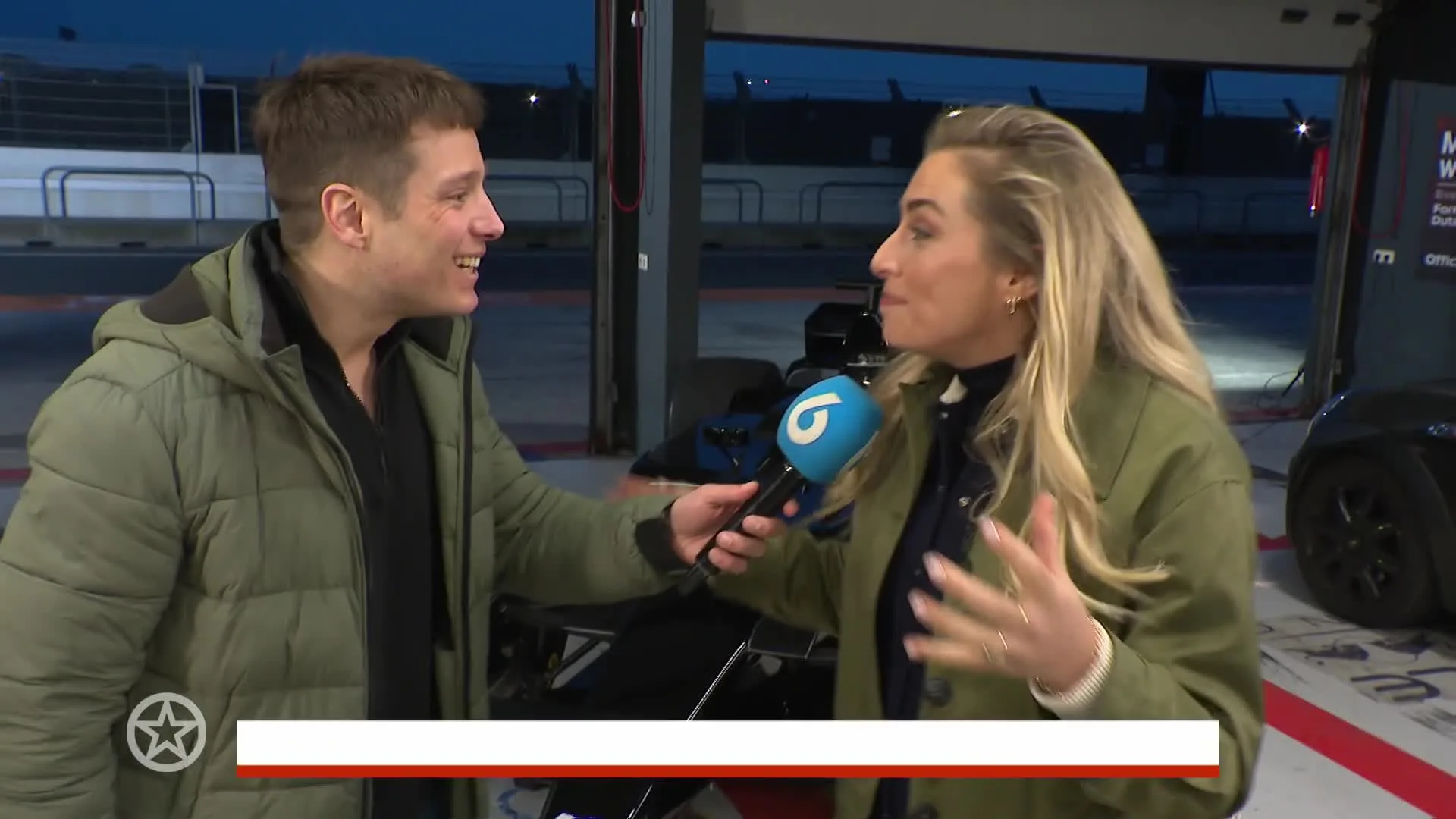 Thom Goderie neemt een kijkje op het circuit van Zandvoort