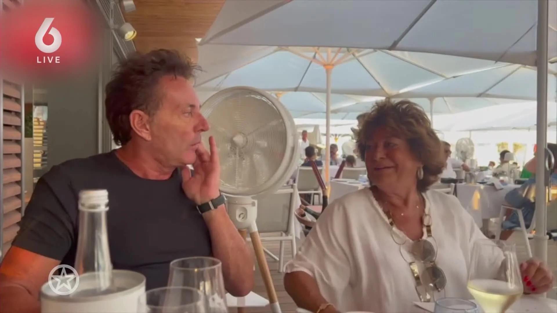 Pijnlijk moment voor Gerard Joling op vakantie