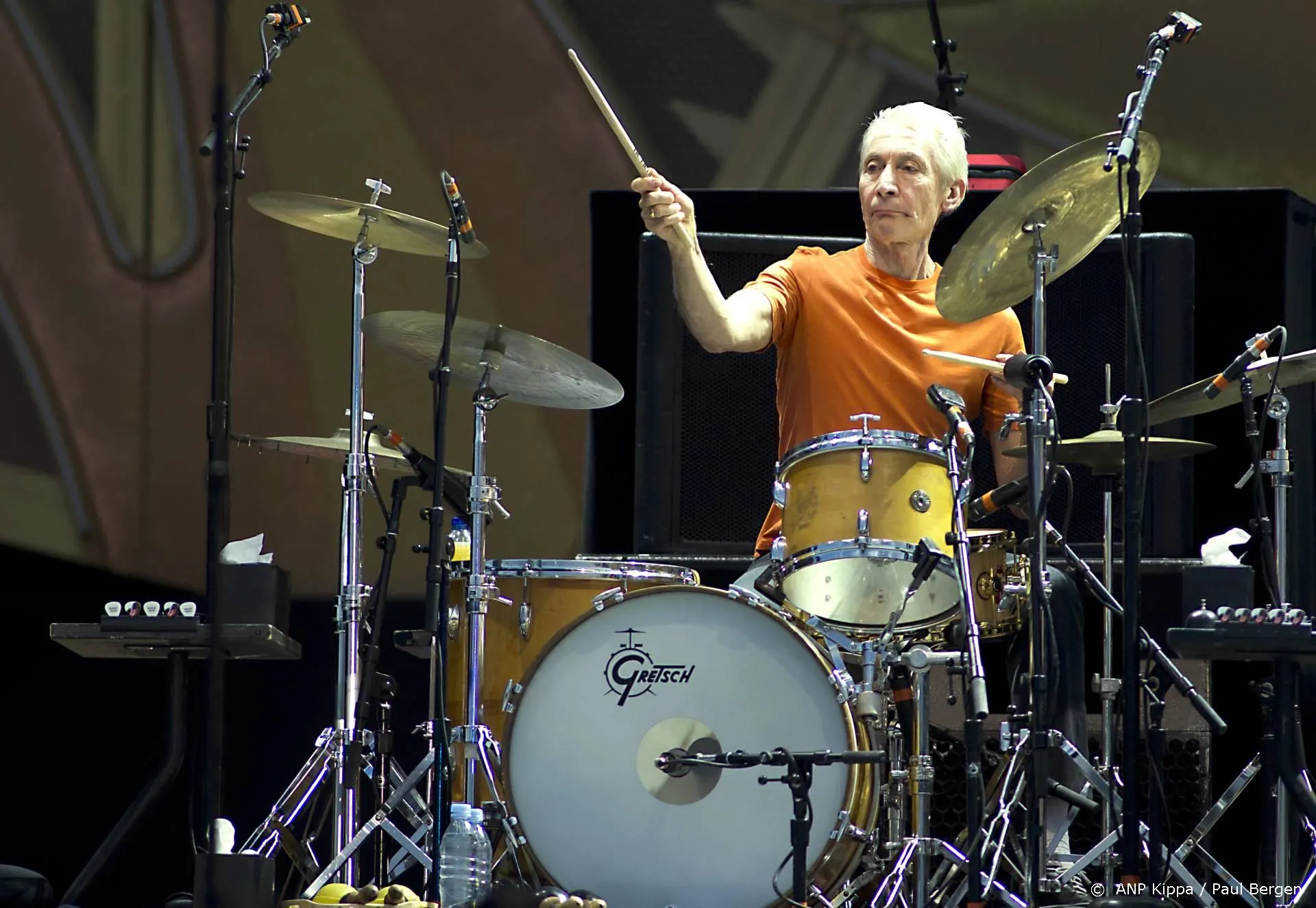 Buitenlandse media vol lof over vakman Charlie Watts