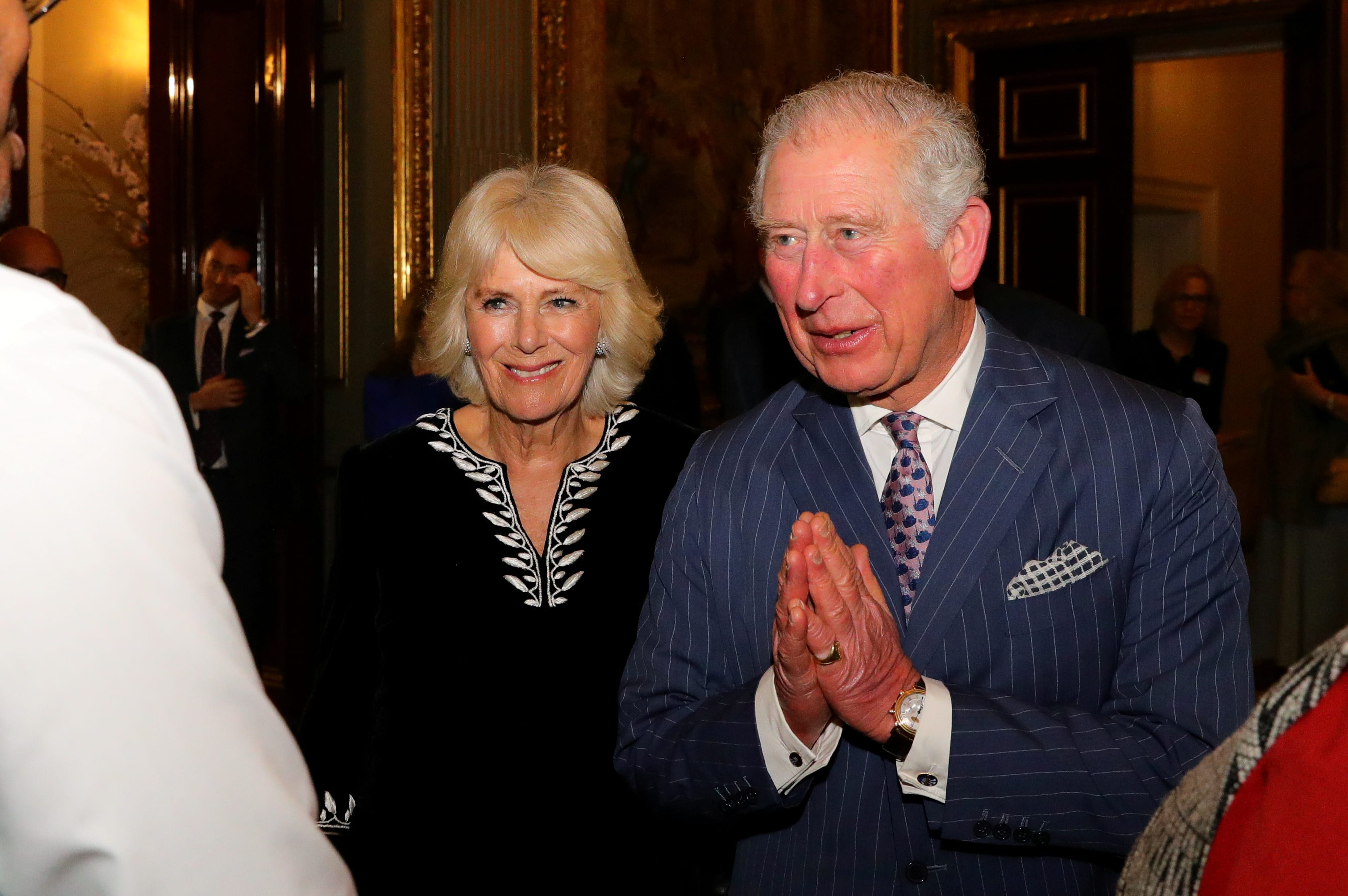 Camilla en Charles eindelijk weer herenigd