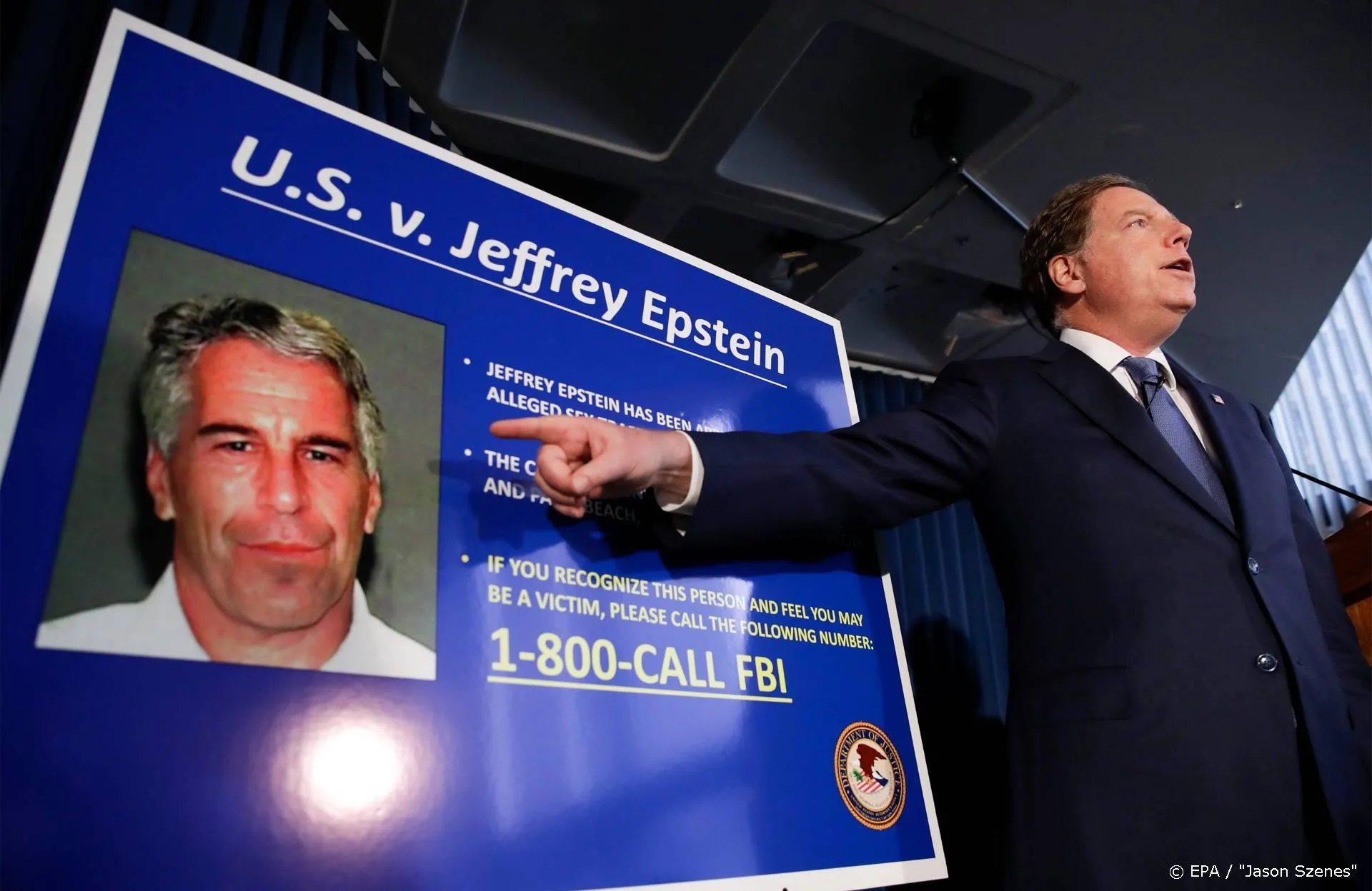 Netflix komt met documentaire over Jeffrey Epstein