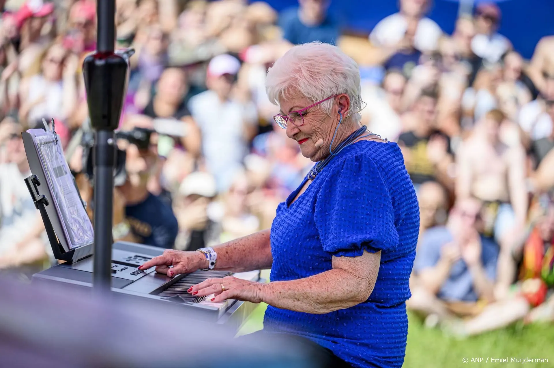 Orgel Joke emotioneel na indrukwekkend optreden op Zwarte Cross