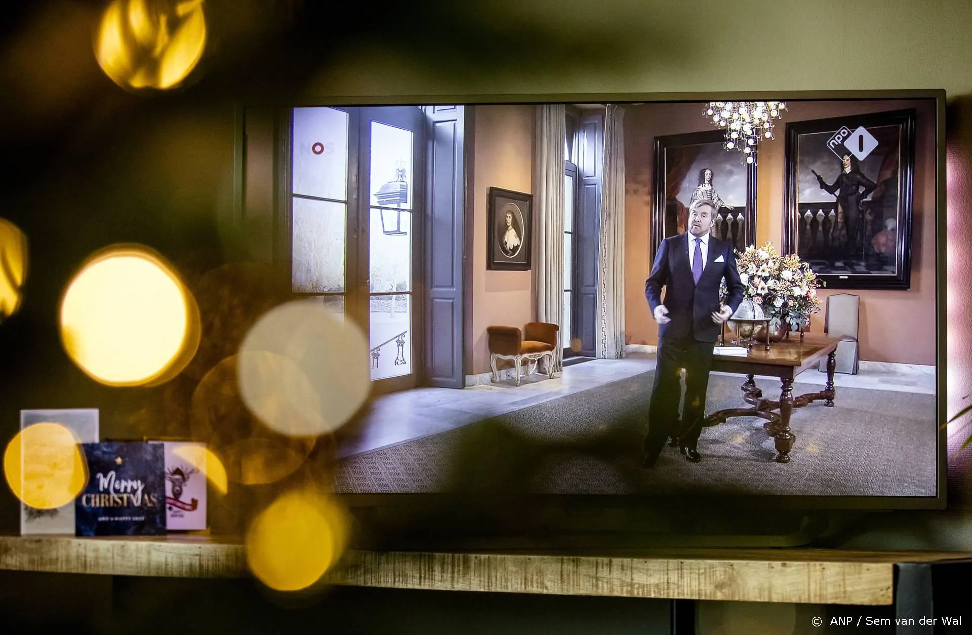 Kersttoespraak Willem-Alexander trekt 1,5 miljoen kijkers