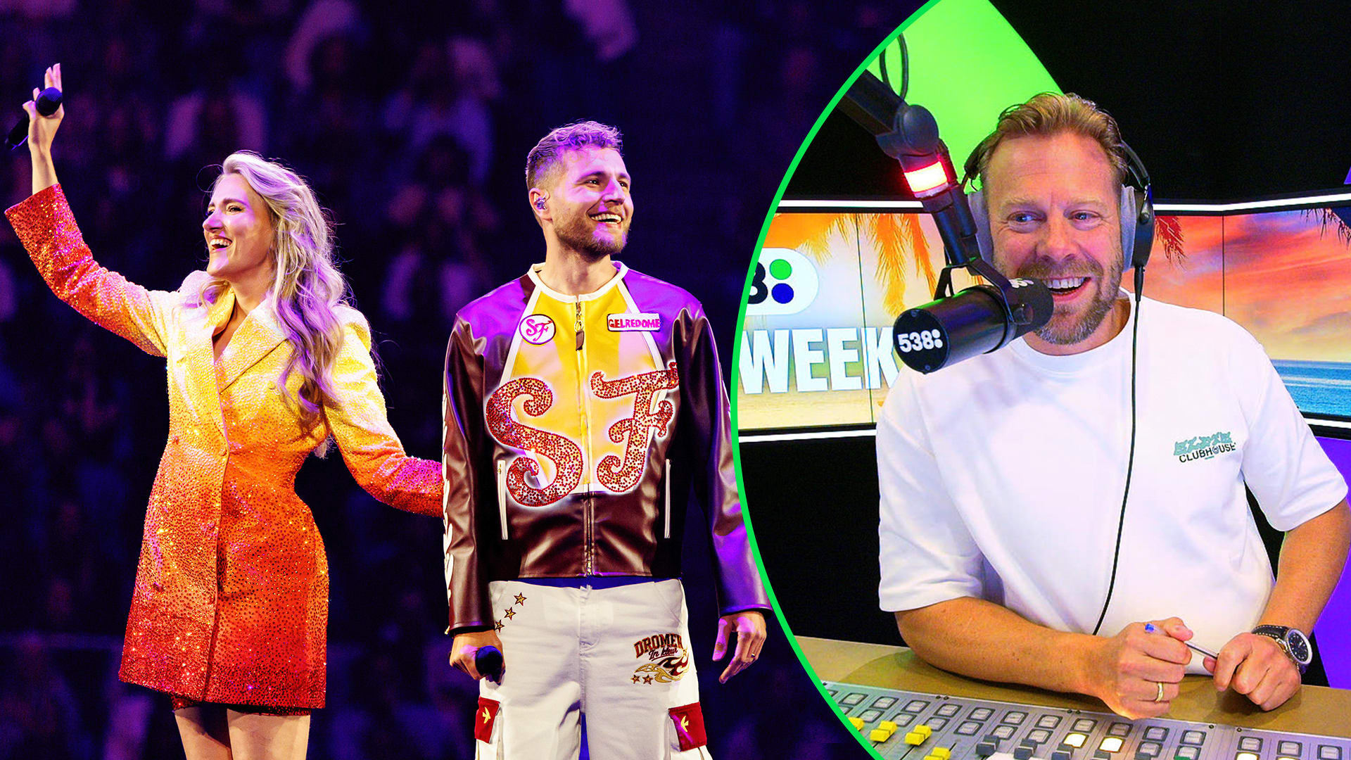 Freek leeft toe naar het volgende Suzan & Freek-concert in het GelreDome