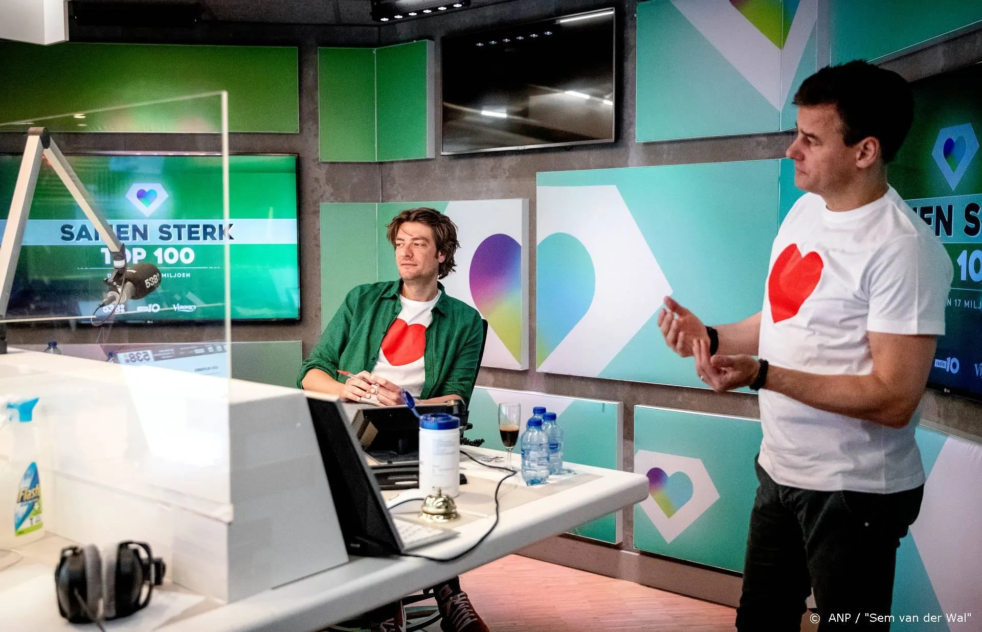 Frank Dane en Wilfred Genee trappen Samen Sterk Top 100 af