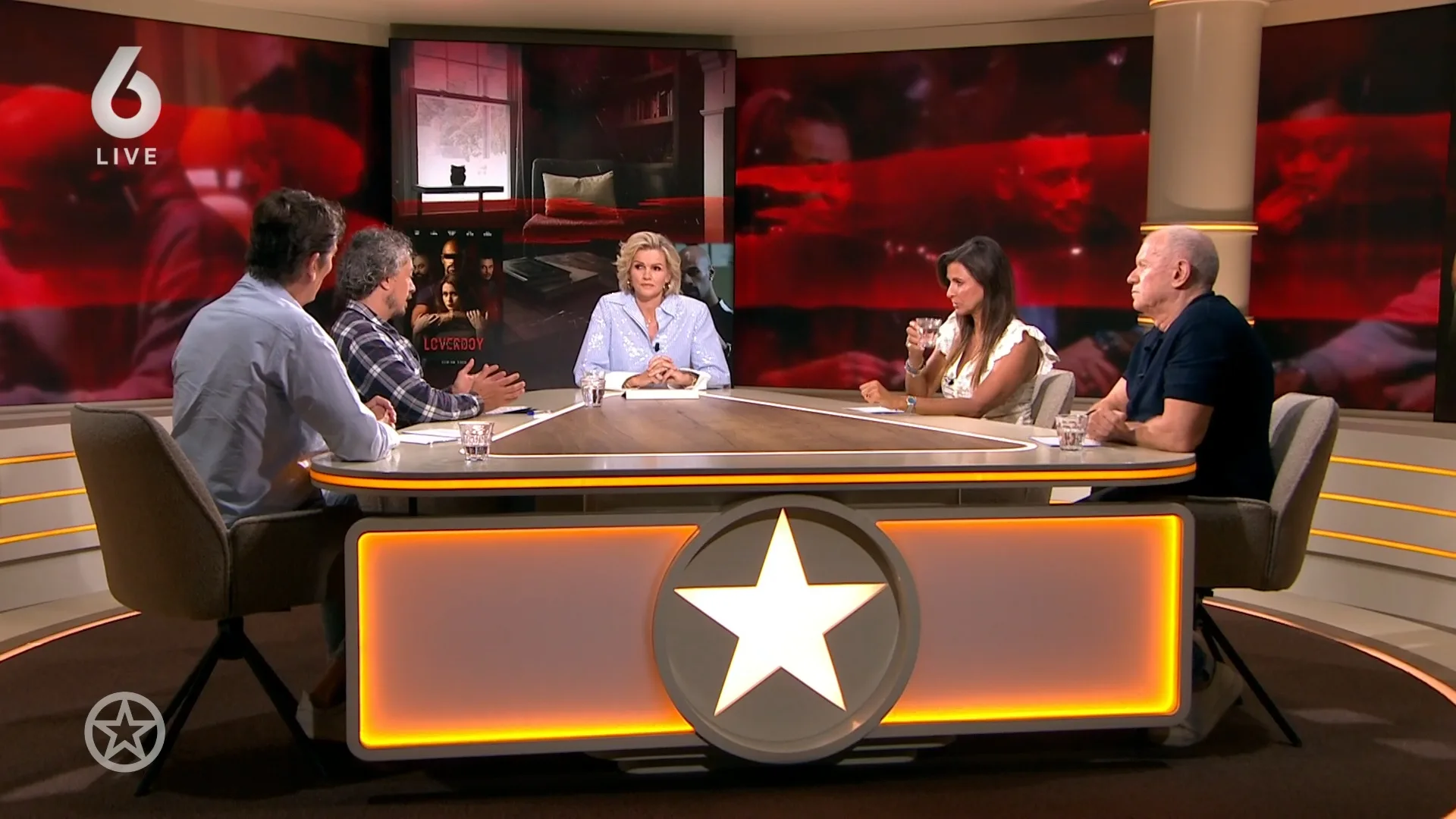 Première van de film Loverboy: Emoties Uit