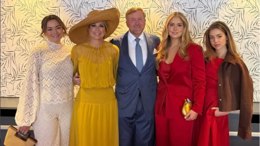 Koninklijk gezin klaar voor Koningsdag in Dokkum, dít zijn hun outfits