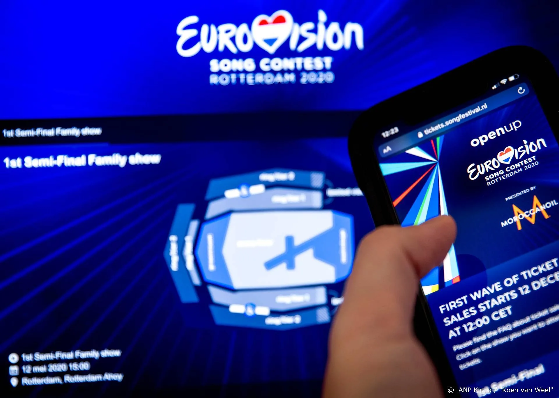 Voorbereidingen songfestival gaan maximaal door