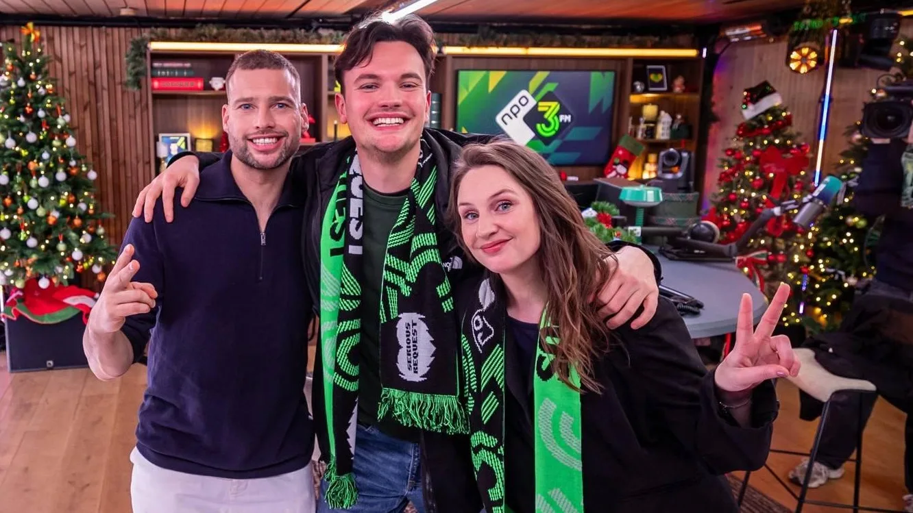 Recordbedrag opgehaald op eerste dag 3FM Serious Request