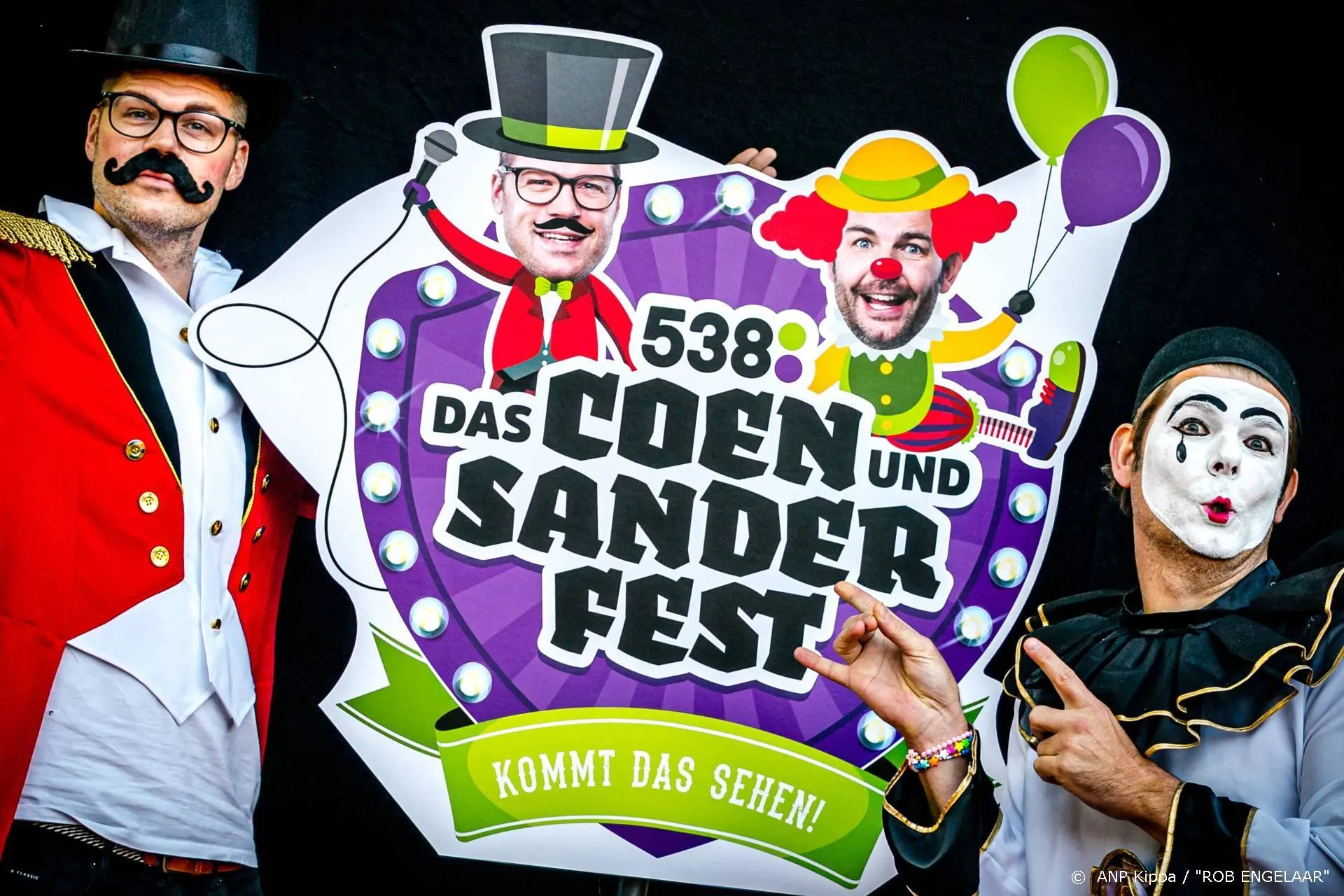 'Vrienden van de show' vervangen Coen Swijnenberg tijdens feest