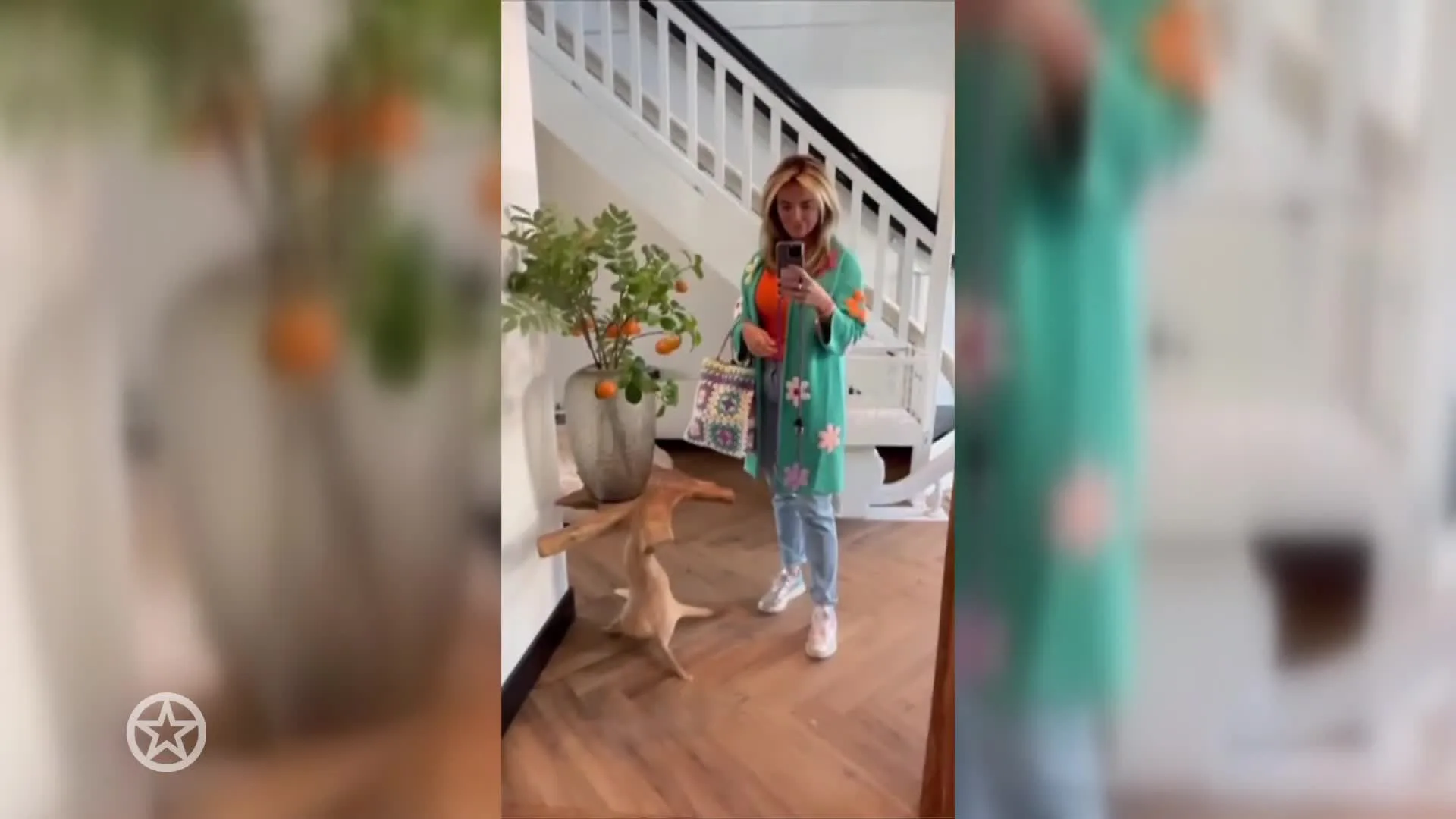 Monique Westenberg showt meerdere outfits