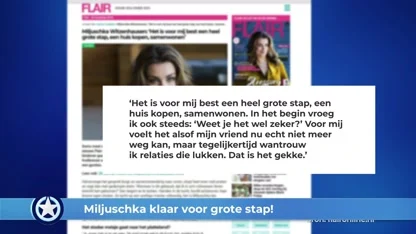 Show Update: Miljuschka klaar voor grote stap!