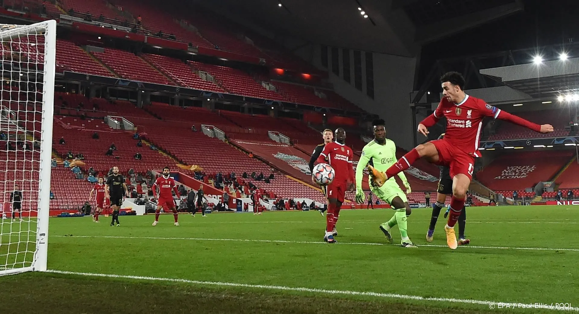 1,9 miljoen mensen zagen Ajax verliezen van Liverpool