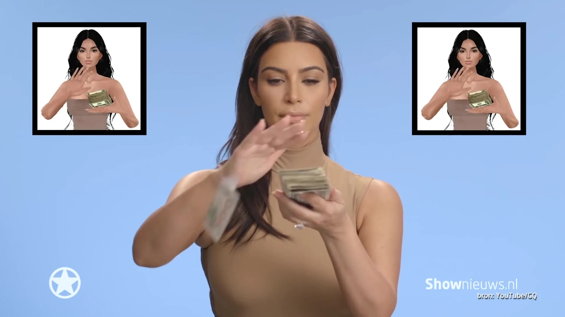 Kim Kardashian onder vuur om 'stelen' logo