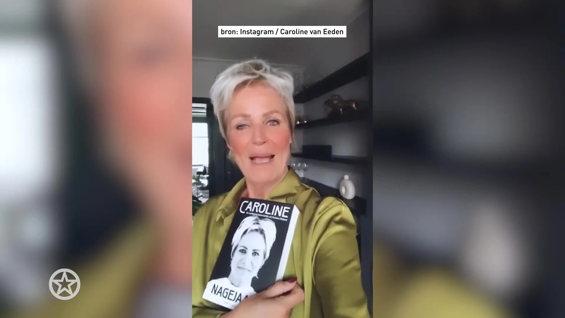 Spannend moment voor Caroline van Eeden