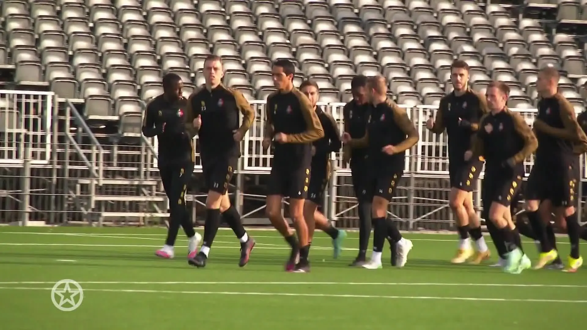 Persconferentie Louis van Gaal bij Telstar