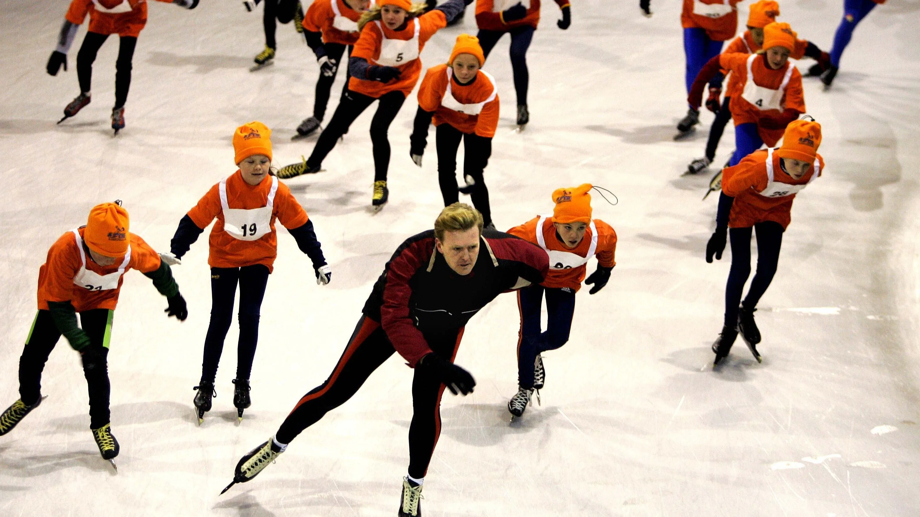 Willem-Alexander gaat ook het ijs op