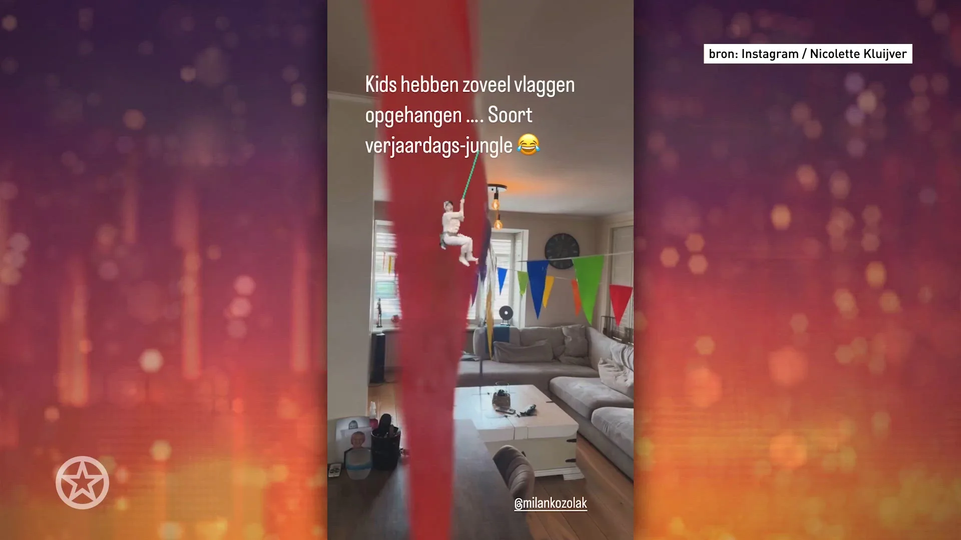 Vriend Nicolette Kluijver in het zonnetje gezet