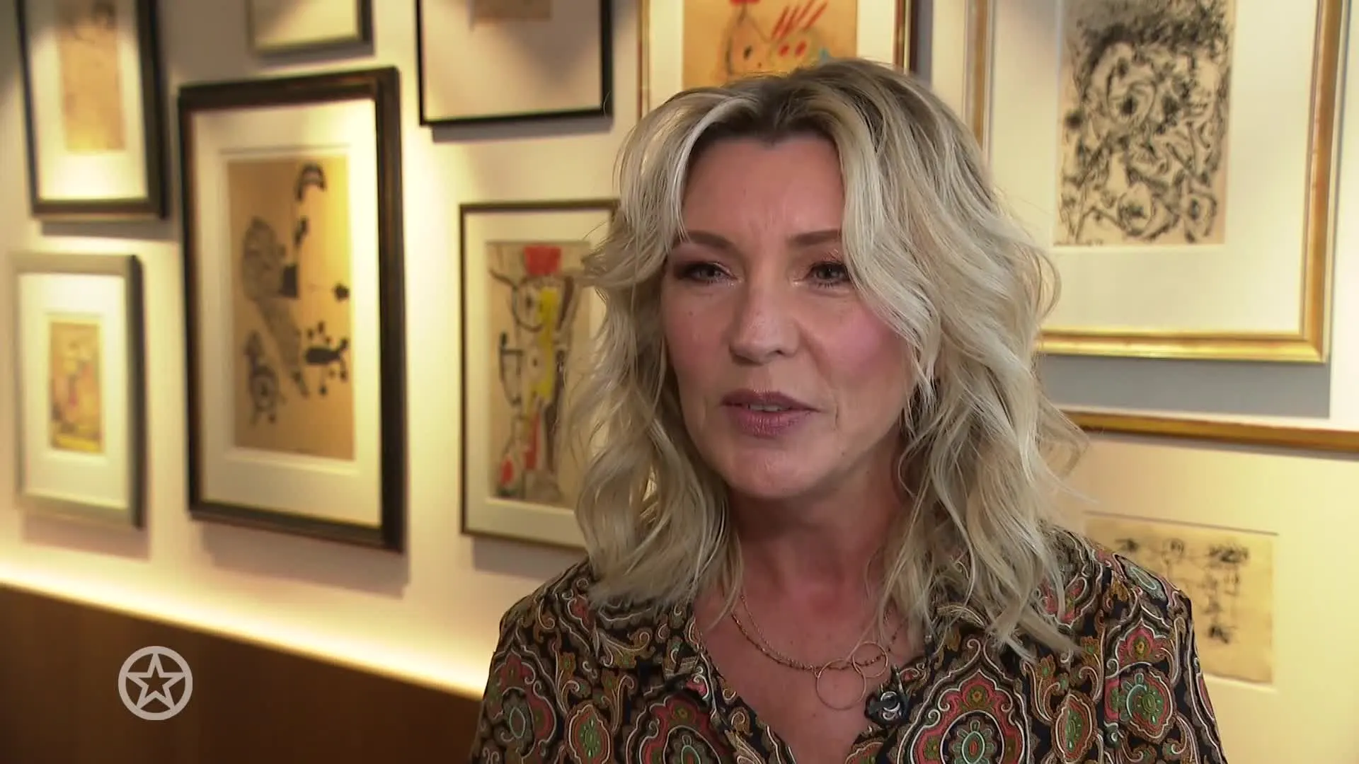 Hoog bezoek voor Saskia Noort