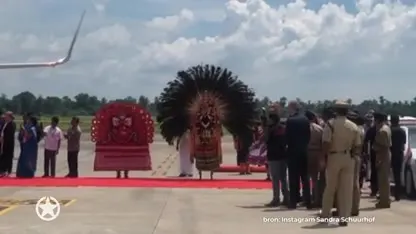 Koningspaar zet staatsbezoek voort in Kochi