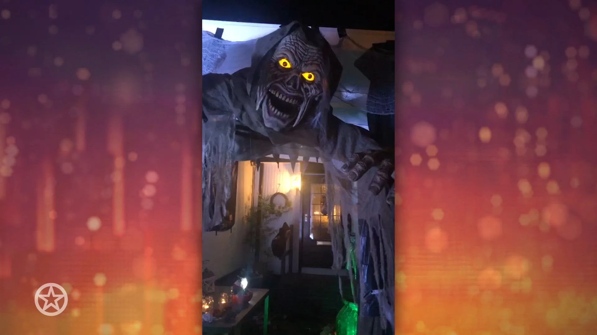 Bouke viert Halloween