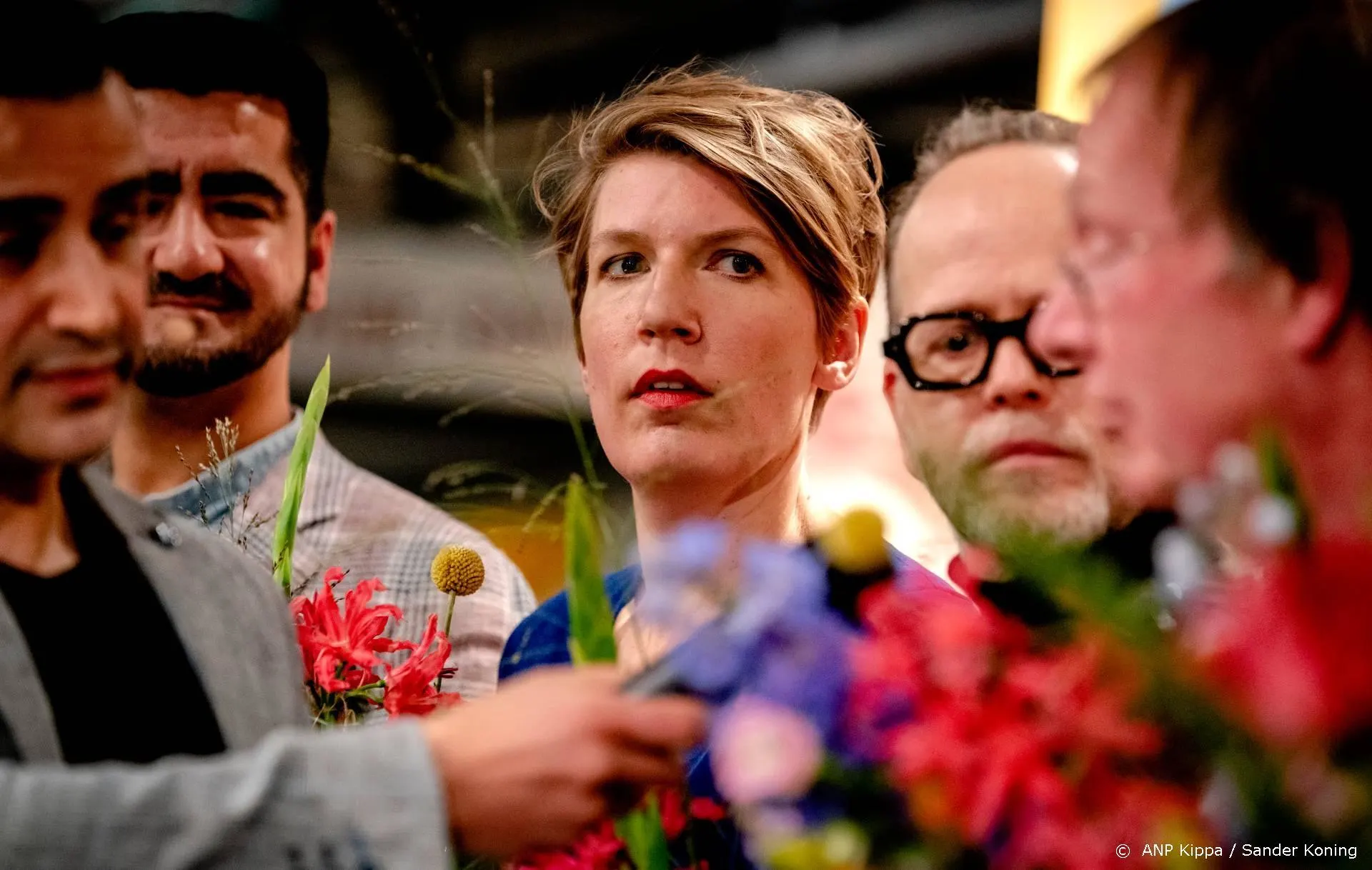 Paulien Cornelisse en Daniel Cornelissen samen het theater in