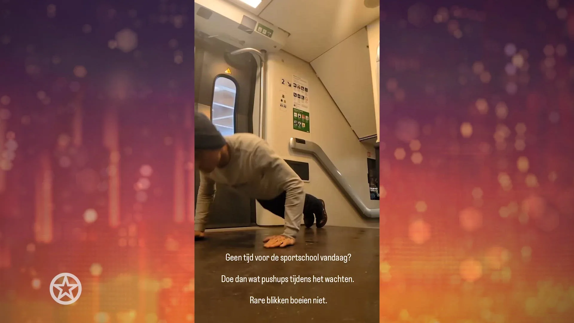 Douwe Bob heeft een sportieve oplossing