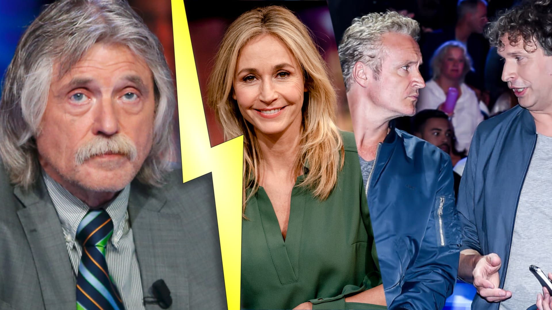 Johan Derksen vernietigend over Talpa-collega's Wendy, Erland en Ronald