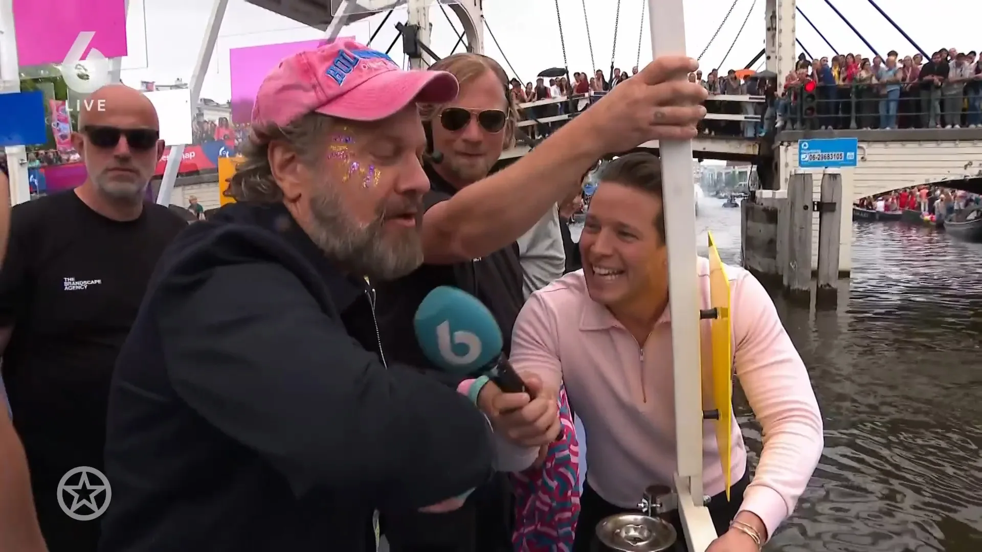 BN'ers spotten tijdens Canal Pride 2025