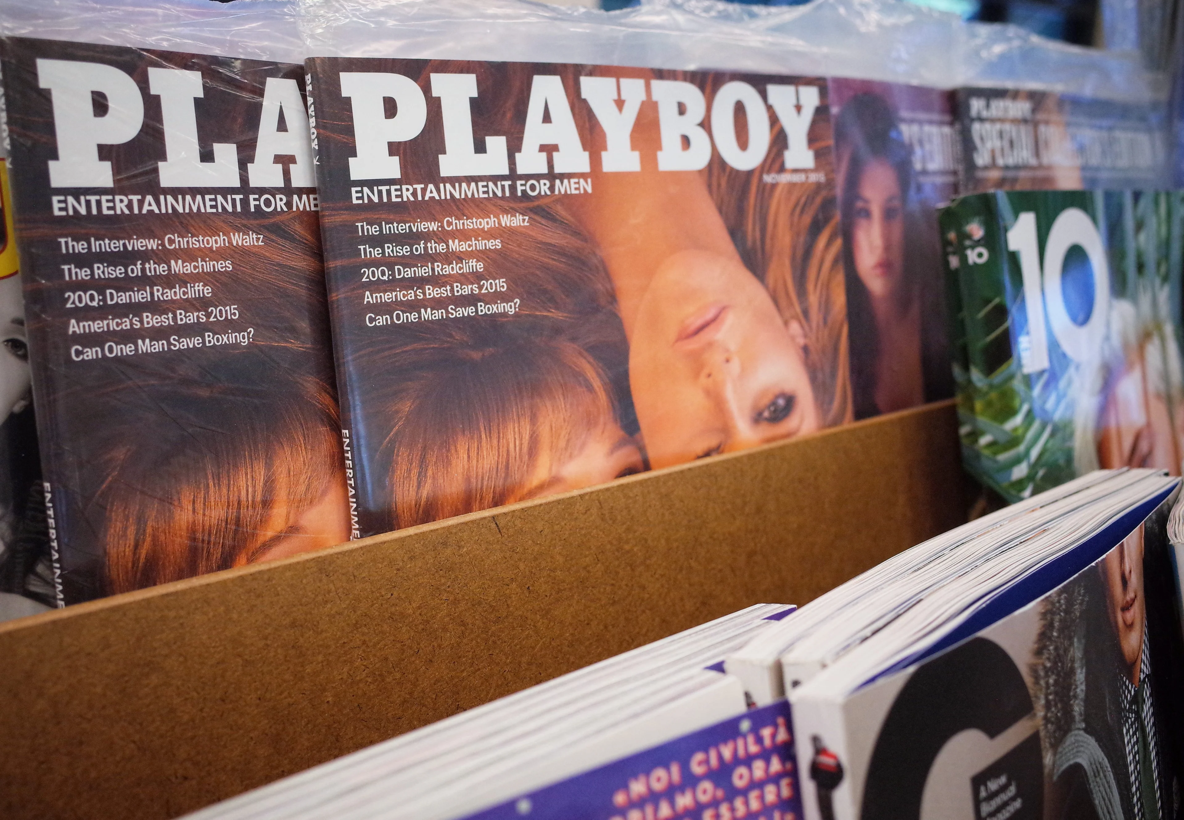 Deze presentatrice staat naakt in Playboy met ruim twaalf pagina's