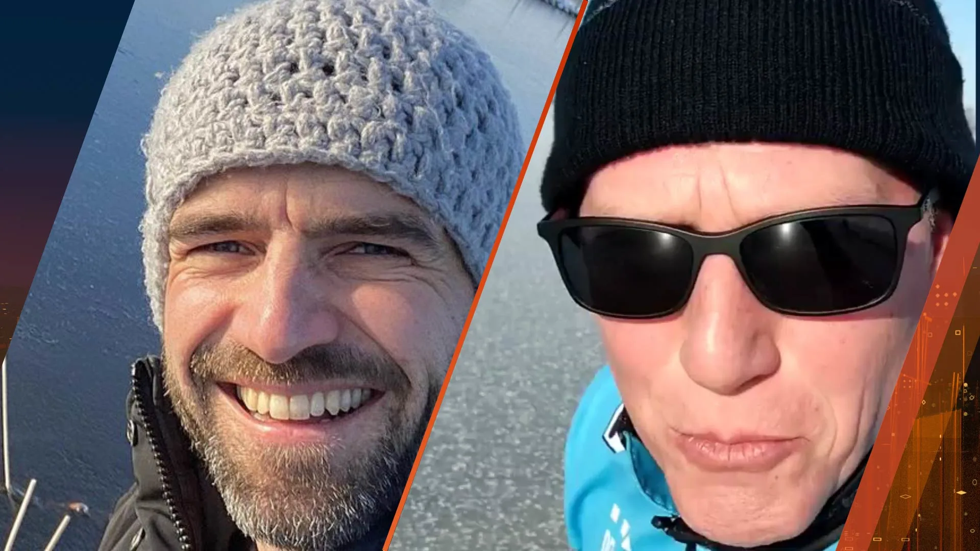 Bekende schaatsers maken eerste kilometers op natuurijs 