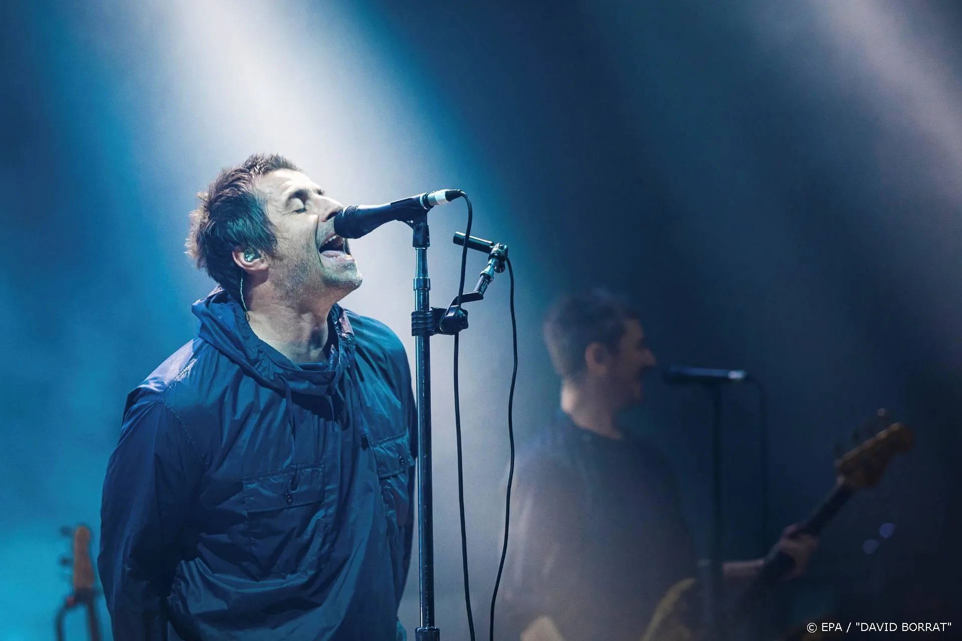 Oasis-zanger Liam Gallagher te zien in MTV Unplugged