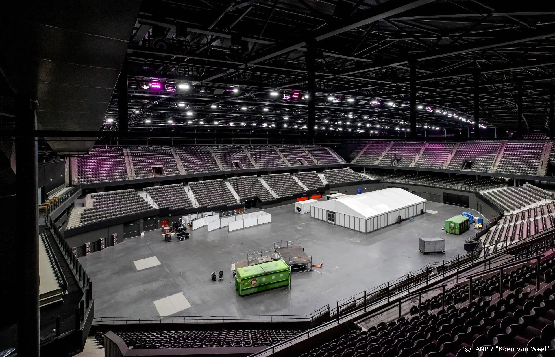 Ahoy schuift weer met evenementen voor songfestival